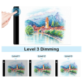 A4 LED Light Board, Dimmable Brightness USB Power crafts Light Table. 