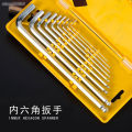 9 Pcs Ball Head JIJIALI Tools Professional Internal Hexagonal Wrench. 