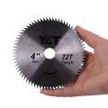 Circular Saw Blade General Purpose Cutting Blade Alloy Steel saw blade suitable for paper boards, plastic, and medium hard materials. 