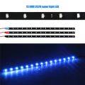 【yellow 6PCS Waterproof 12V Motor LED SMD Underbody Strip Light for Car Motorcycle Beautiful Decorative Soft. 