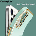 For Nothing Phone 2 Case Soft Silicone Plating Electroplate Emerald Green Shining Clear for NothingPhone 2 Back Cover Cases. 