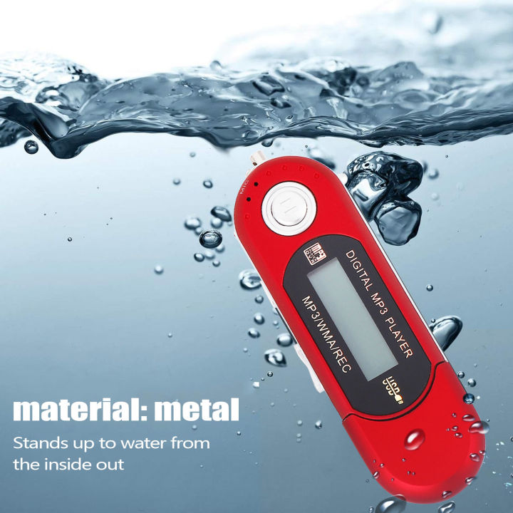 8G%20USB%20Flash%20Drive%20MP3%20Player%20FM%20Walkman%20red%20-%20Image%203