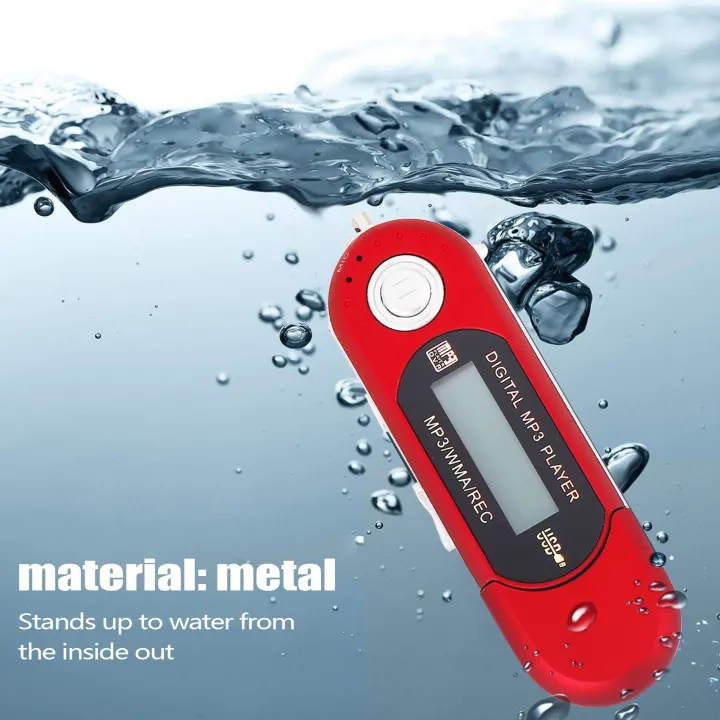 8G%20USB%20Flash%20Drive%20MP3%20Player%20FM%20Walkman%20red%20-%20Image%203