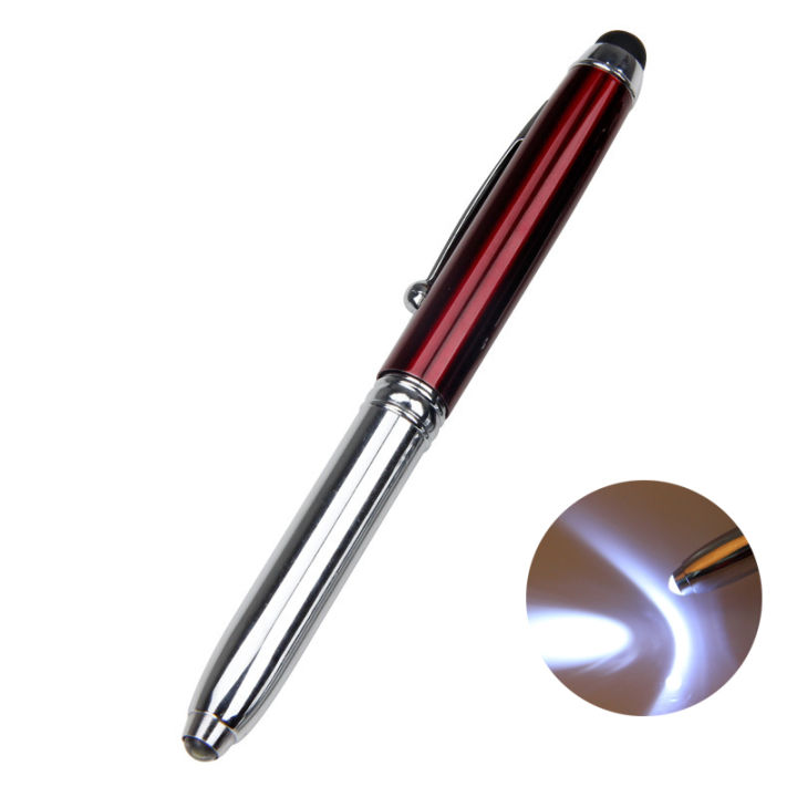 3 In 1 Mini Pocket Flashlight Penlight Emergency Inspection Pen Touch ...
