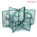 6 Holes Folded Hexagon Fishing Net Crayfish Fish Trap Shrimp Catcher Cages Lonni. 