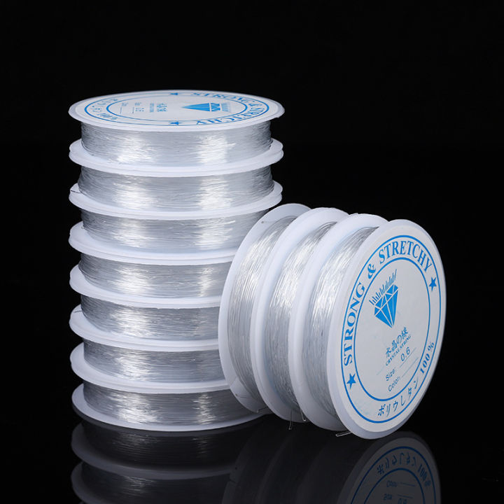 0.4mm Crystal Elastic Thread Jewelry Wire DIY Handmade Accessory Beaded Material