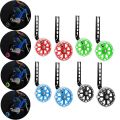 Durable Universal High Quality Accessories Bike Parts Wheels Stabilisers Flash Mute Bicycle Stabilisers Mounted Kit Bike Stabiliser Cycle Training Wheels Bicycle Auxiliary Wheels Balance Auxiliary Wheel. 