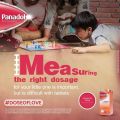 Panadol Syrup PFC For Children Liquid - 100ml Fruit Flavoured Sugar & Alcohol-Free Relief From Pain, Fever. 