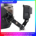 Motorcycle Helmet Chin Strap Mount Holder support for GoPro 10 9 8 7 5 OSMO Action Xiaomi Camera Accessories. 