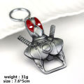 【Parchment & Lace】Comic Deadpool Mask Key Chains Keychain Spider Man Homecoming Enamel Bottle Opener Keyring Men's Souvenir Jewelry Gift. 