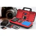 Desiontal Waterproof SD Card Holder Camera Case SD/XQD/CF/TF for Nikon EN-EL15 EN-EL 14A LP-E6 /Sony/Leica Camera. 