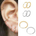 3 Pair/Set Fashion Women Girl Simple Round Circle Small Ear Stud Earring
 Mystic. 