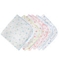Born baby napkins 6 in 01 set “18_18” printed in Mull piece Material Nappies. 