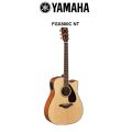 Yamaha FGX800C Solid Top Cutaway Acoustic-Electric Guitar, Dreadnought With Yamaha Gig Bag. 