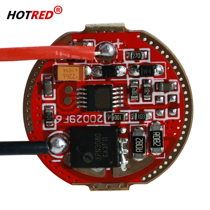 Led Flashlight Driver 3v Led Xhp50 Xhp70 Xhp90 Dc3-3.7v 3a 5a 8a 20mm 1/5 Mode Circuit Board For Diy Cree 10w 20w 30w 40w Power