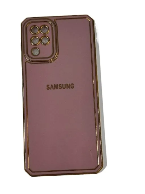 Samsung%20Galaxy%20A12%20and%20M12%20Gold%20Line%20Design%20High%20Quality%20Silicone%20Back%20Cover%20-%20Image%206