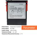 STC-9200 Digital Temperature Controller Thermoregulatorre AC 220V. 
