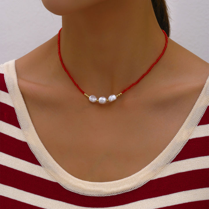 Trend%20Elegant%20Jewelry%20Wedding%20Multilayer%20Big%20Pearl%20Necklace%20For%20Women%20Fashion%20Imitation%20Pearl%20Gold%20Beads%20Choker%20Necklace%20N0401%20-%20Image%205
