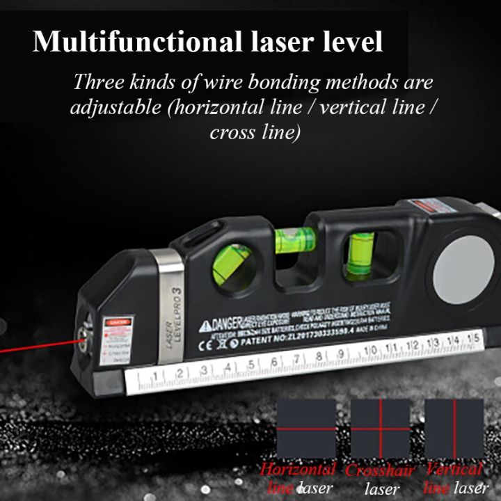 8ft Ruler New Hot Selling 2 Lines Laser Level Ruler Multifunctional High ...