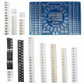 Soldering Practice Three-Piece Set SMD Circuit Board LED Electronic SMT Component DIY Kit Project Tools Basic Soldering Kit. 