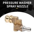 Quick Pivoting Coupler 180 Degree for Pressure Washer Spray Nozzle. 