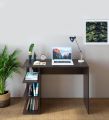 VTEC FURNITURE Modern Computer Table | Study Table with 3 Tier Bottom Storage & Open Bookshelf Lower Storage. 