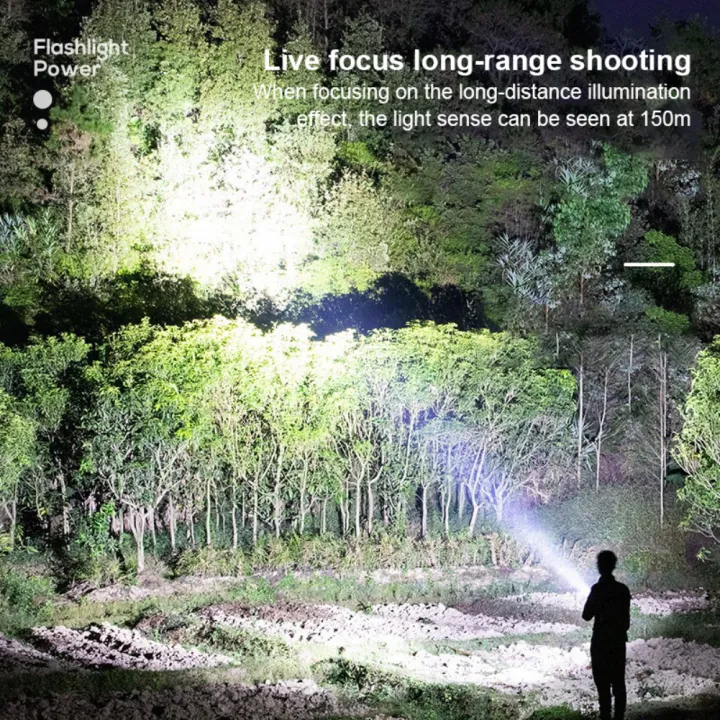 Ultra%20Bright%20Searchlight%203%20Modes%20Mini%20Portable%20Waterproof%20Flashlight%20USB%20Rechargeable%20Indoor%20And%20Outdoor%20Camping%20Lighting%20-%20Image%206