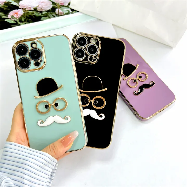 For%20Huawei%20P30%20Pro%20Mobile%20Phone%20Case%20Fashion%203D%20Fashion%20Brand%20Temperament%20Metal%20Magician%20Mr.%20Beard%20Accessories%20Ultra%20thin%20Soft%20TPU%20Straight%20Edge%20Soft/Hard%20Square%20Anti%20slip%20Anti%20fall%20Mobile%20Phone%20Case%20-%20Image%203