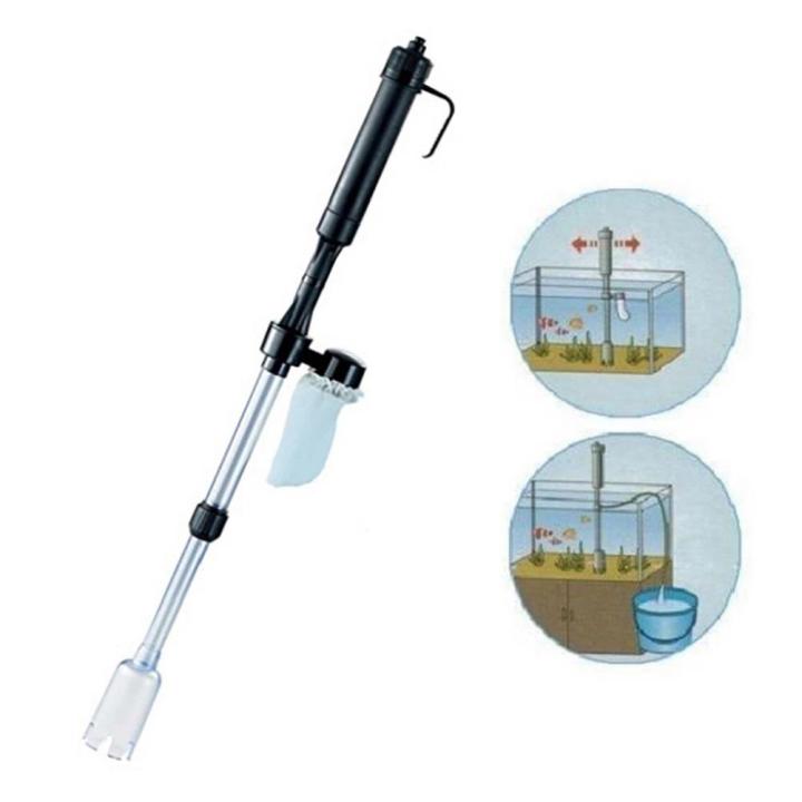 Aquarium Gravel Cleaner Water Exchanger Aquarium Siphon Cleaner Algae Remover Fish Tank Cleaning Tool
