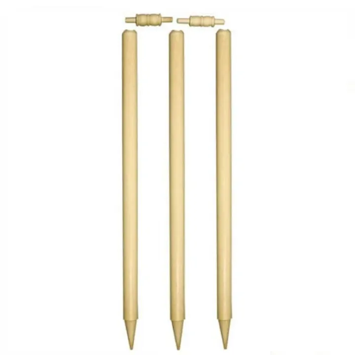 Wicket Gold 1Pcs 2 Pcs 3 Pcs 6 PCS Wicket Set Wooden / Free Bails / Cricket ...