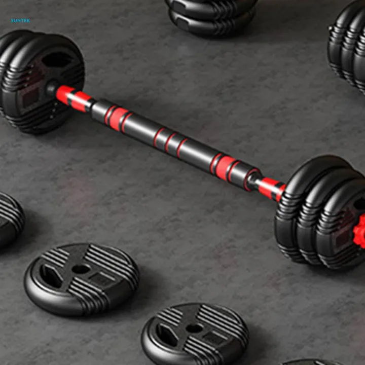 Dumbbell%20Connecting%20Rod,%20Barbell%20Extension%20Handlebar%20Durable%20Loadable%20Men%20Women,%20-%20Image%203