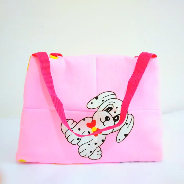 Baby Nappy Bag- Double handle (Light Weight Baby essentials carrying bag Medium size)