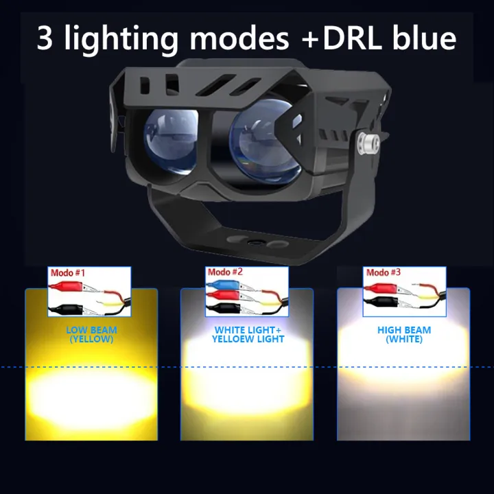 Motorcycle%20LED%20and%20Car%20Mini%20Driving%20Light%20Set%20Five%20Modes%20(2PCS)%20LED%20Headlight%20Fog%20Light%2060W%2012000lm%20Driving%20Headlight%20Bulb%20IP68%20Waterproof%20Auxiliary%20Spotlight%20+%20DRL%20Blue%20-%20Image%207