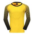 DIY Men's kids Football Long Sleeves Goal Keeper Uniforms Sport Training Quick dry Breathable Top Soccer Goalkeeper Jersey. 