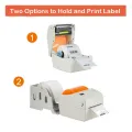 Kcomer RE418 Direct Thermal Printer Barcode Shipping Label Maker Machine 4inch 110mm. 