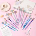 1Pc Creative Fairy Gel Pens Cute Star Magic Stick Neutral Pen 0.5MM Black Ink Kawaii School Stationery. 
