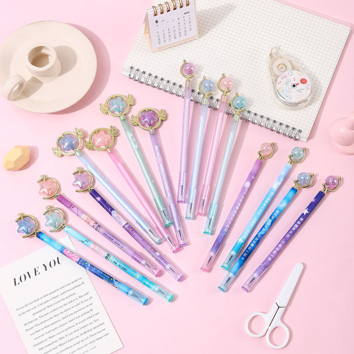 1Pc%20Creative%20Fairy%20Gel%20Pens%20Cute%20Star%20Magic%20Stick%20Neutral%20Pen%200.5MM%20Black%20Ink%20Kawaii%20School%20Stationery%20-%20Image%203