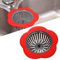 【Miga Plaza】 Home Sink Strainer Kitchen Drain Sink Filter Bathroom Drainage Hair Trap Catcher. 