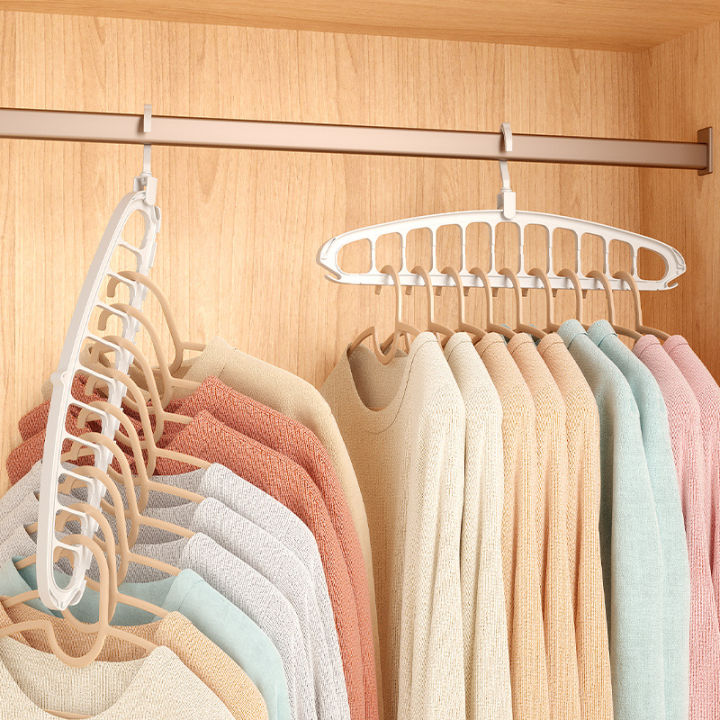 Rotating%20Folding%20Clothes%20Hanger%20Closet%20Organizer%20Multi-port%20Clothing%20Drying%20Rack%20Foldable%20Plastic%20Scarf%2011-hole%20Storage%20Hangers%20-%20Image%205
