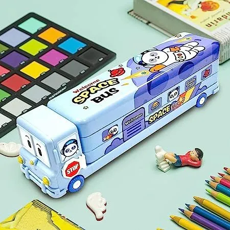Umadiya%C2%AE%20Branded%20Metal%20Double%20Decker%20Bus%20Shape%20Pencil%20Box%20for%20Kids%20with%20Moving%20Tyres%20&%203%20Compartments%20Pencil%20Case%20for%20Boys%20&%20Girls%20-%20Blue%20(Toys%20&%20Games)%20-%20Image%206
