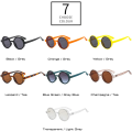 Fashion Round Sunglasses Women Retro Punk Trending Yellow Orange Sun Glasses Men Shades UV400. 