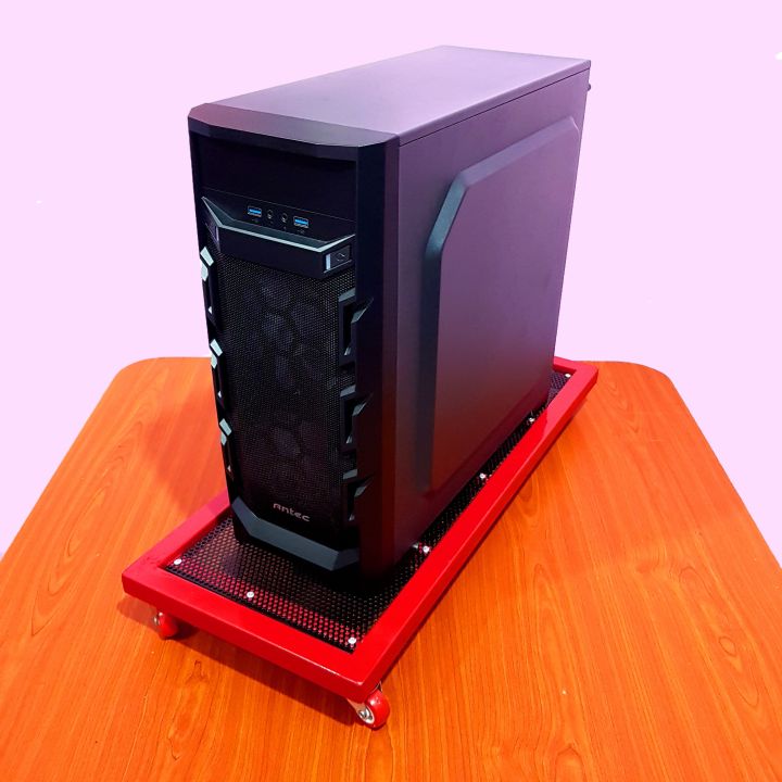 Rolling%20CPU%20Stand%20with%20Wheels,%20Heavy%20Duty%20Desktop%20Computer%20Tower%20Cart%20with%20Ventilation%20-%20Image%203