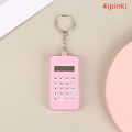 Portable Digital Calculator Mini Maze Calculator Keychain Office Supplies. 