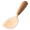 Rice Spoon Non-Stick Kitchen Tools with Wooden Handle Vertical Serving Spoon Spatula Suitable for Kitchen Cooking A. 