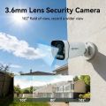 ITECH 5MP 40m Dual Light Camera 4K With Audio DC 5MP Super HD Infrared Night Vision Bullet Water Proof Video Surveillance. 