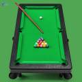Mini Table Pool Toy Game Set Miniature Home Snooker Adults Dorm. 