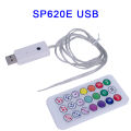 Usb Sp620e Bluetooth Music Pixel Controller App Ir Remote For 3pin Ws2812b Ws2811 Led Strip Lights Dream Color String. 