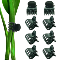 Monstera Plant Support Clips Ties Set Plant Support Stakes Moss Pole for Indoor Plants Green. 
