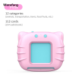 Wenefang Original Mumystation Kids Early Learning Flash Cards Reader Machine Smart English Speaker Animal Food Educational Learning Card Toys. 