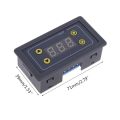 Practical Delay Relay Module with LCD Display DC 5V 12V 24V Digital Timer Cycle Delay Control Switch Module AC 110V 220V. 